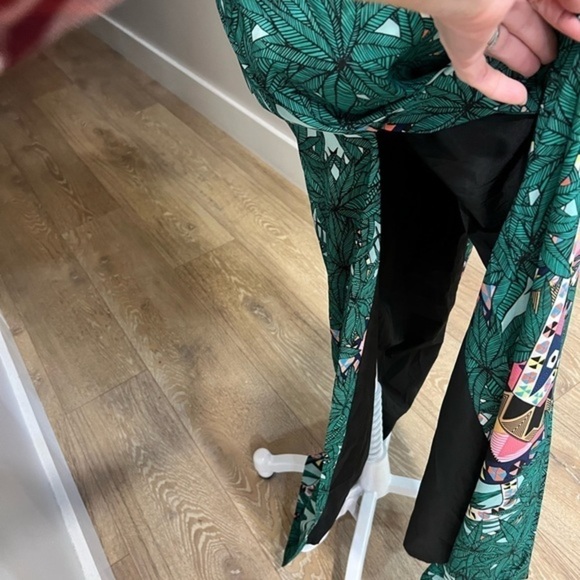 Mara Hoffman Multicolor and Multi Pattern Maxi Column Dress with Long Side Vents - Picture 9 of 16